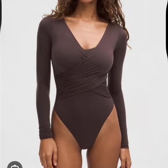 lululemon athletica Tops - lululemon Nulu Wrap-Front Long-Sleeve